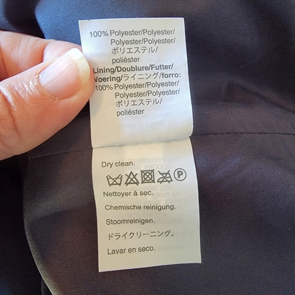 J Crew Dark Navy Blue Faux Fur Sleeveless Zip Up Vest Womens M - Picture 5 of 10